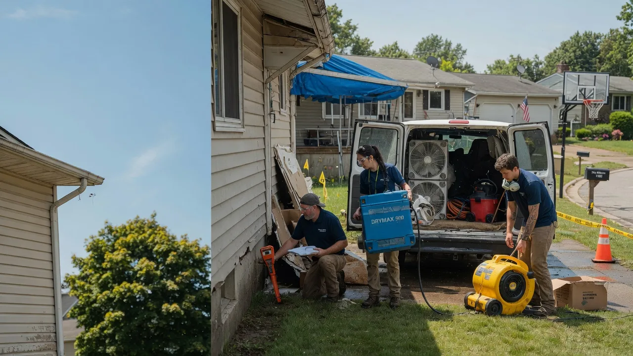 Ceiling Leak Cleanup in Glen Flora, WI near me